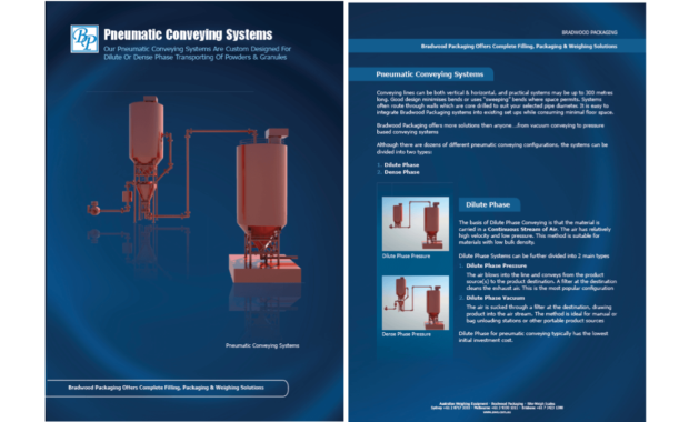 Bradfield Packaging Pneumatic Conveying Systems - Getting More Customers